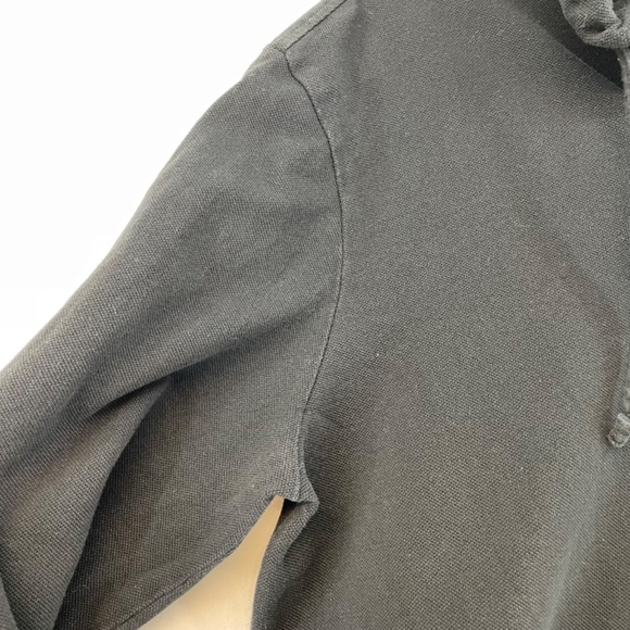 Vintage Polo Ralph Lauren Hooded Jersey Knit Long Sleeve Black Men’s Size Large - Picture 3 of 11